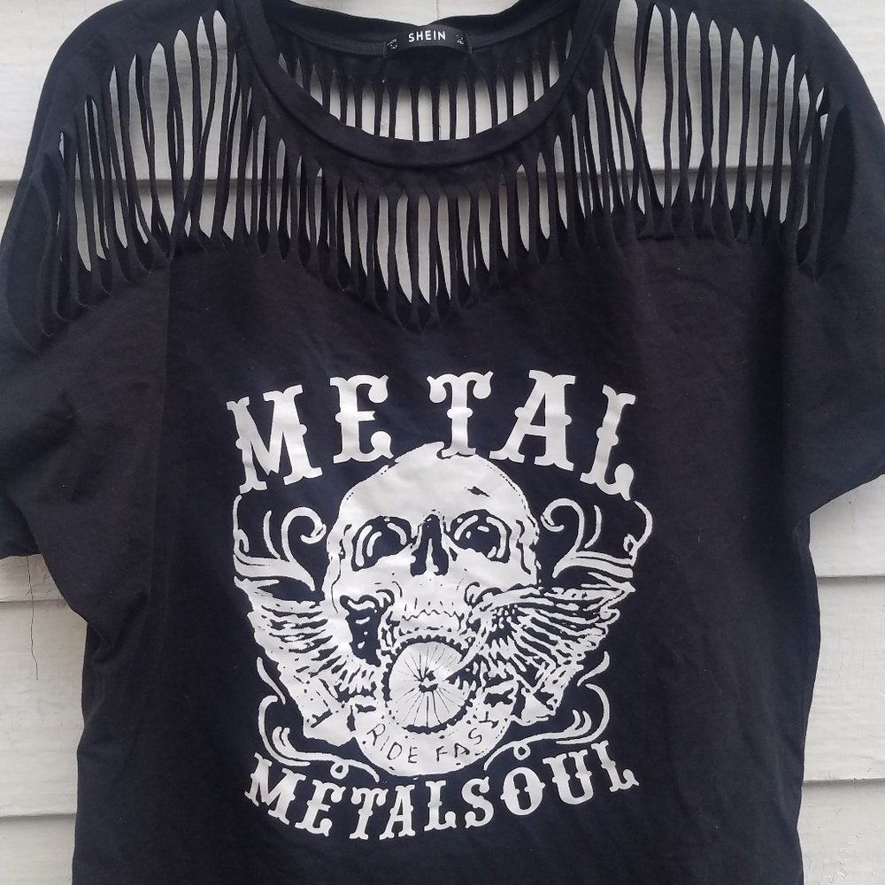 VINTAGE Metal T Shirt